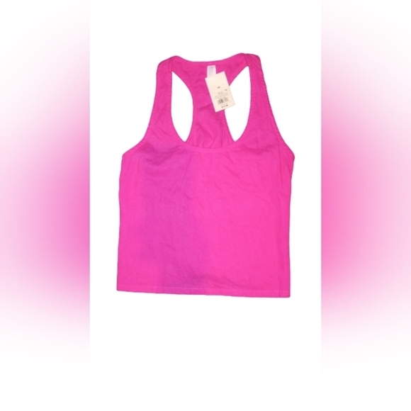 Pink Racerback Tank Top - Picture 2 of 2